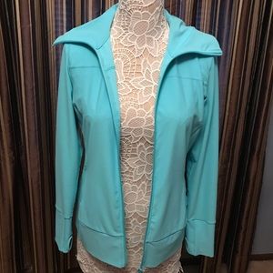 blue dry fit track jacket💙